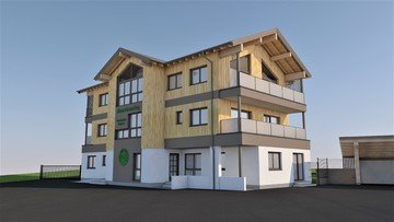 Neubau Bürogebäude und Einstellhalle Maschinenring Dachstein - Tauern